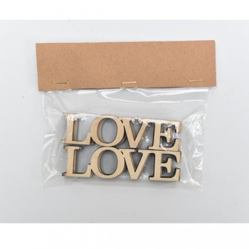 Lasercut γράμματα LOVE 9X5CM 